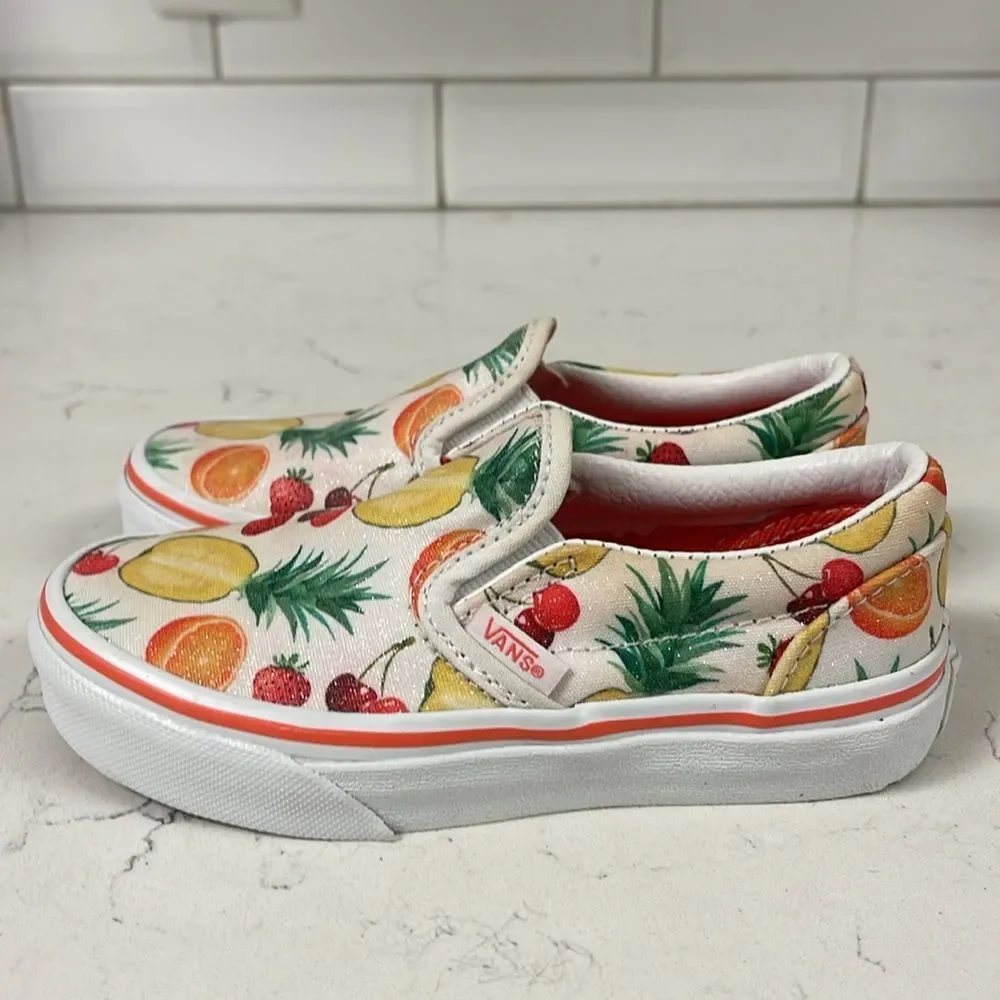 Vans Vans Slip On Fruit Sneakers Size 11 Topical Fruit